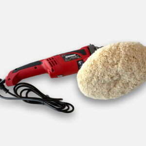 R-601 - Renskib Roterende Polijst Machine met adapter en lamswollen polijstschijf